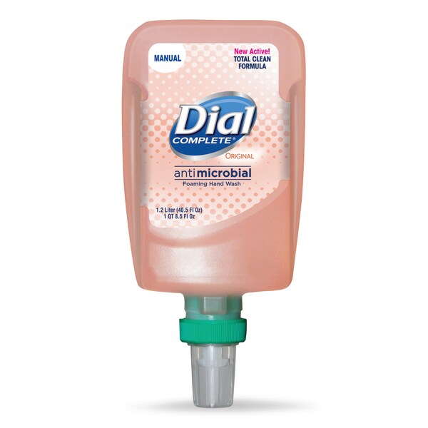 Dial Complete Antimicrobial Foaming Hand Wash, Original Scent, 1,200 mL Refill, PK3 16670
